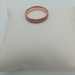 Srebrni prsten muški rose gold crna-2530