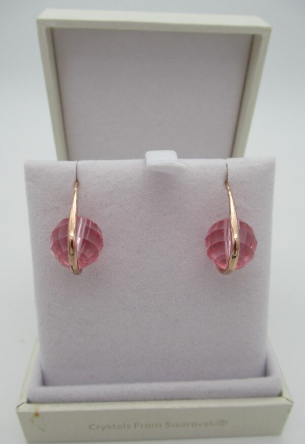 Swarovski Crystal Minđuše Rose-4328